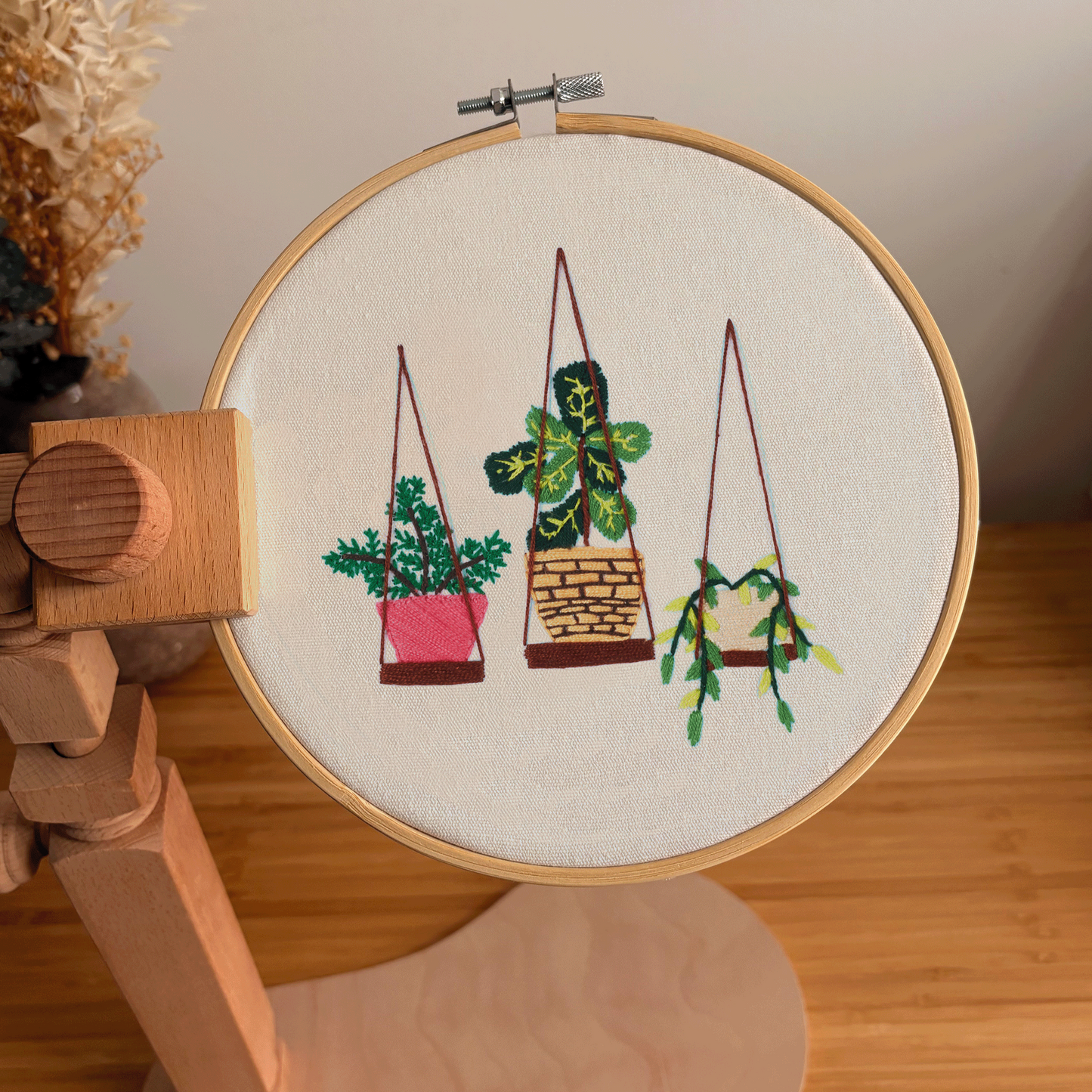Hang In There - Embroidery Kit