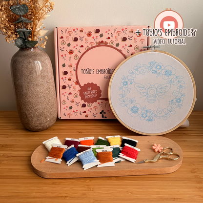 Buzzy the Bee - Embroidery Kit