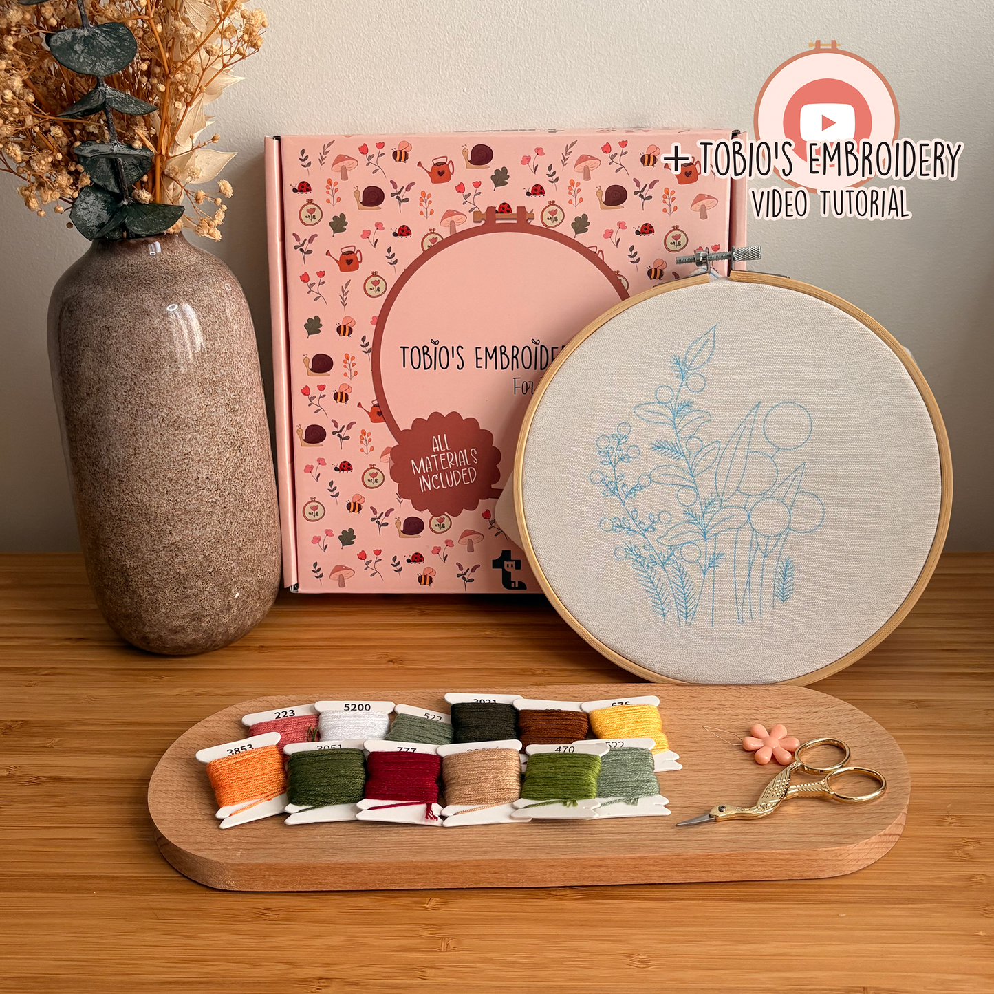 Field of Joy - Embroidery Kit