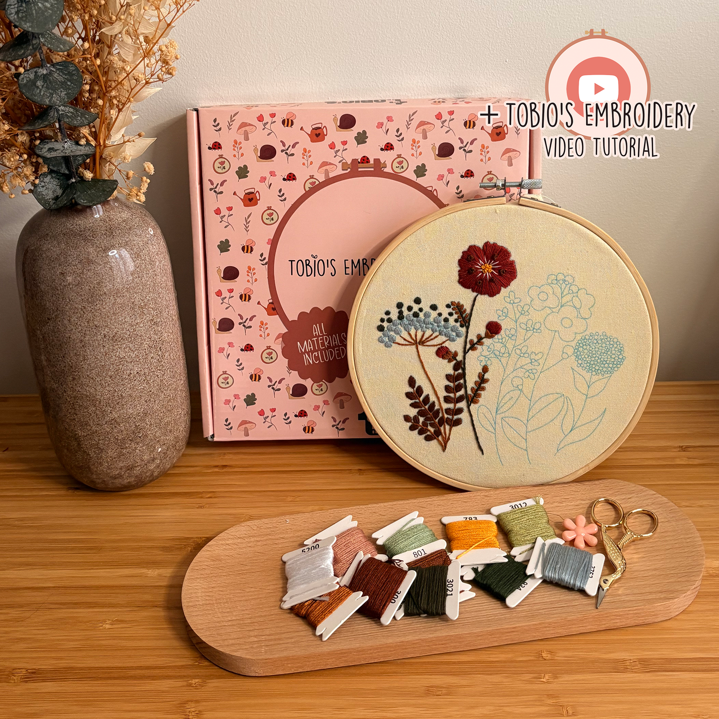 Wildflower Whispers - Embroidery Kit