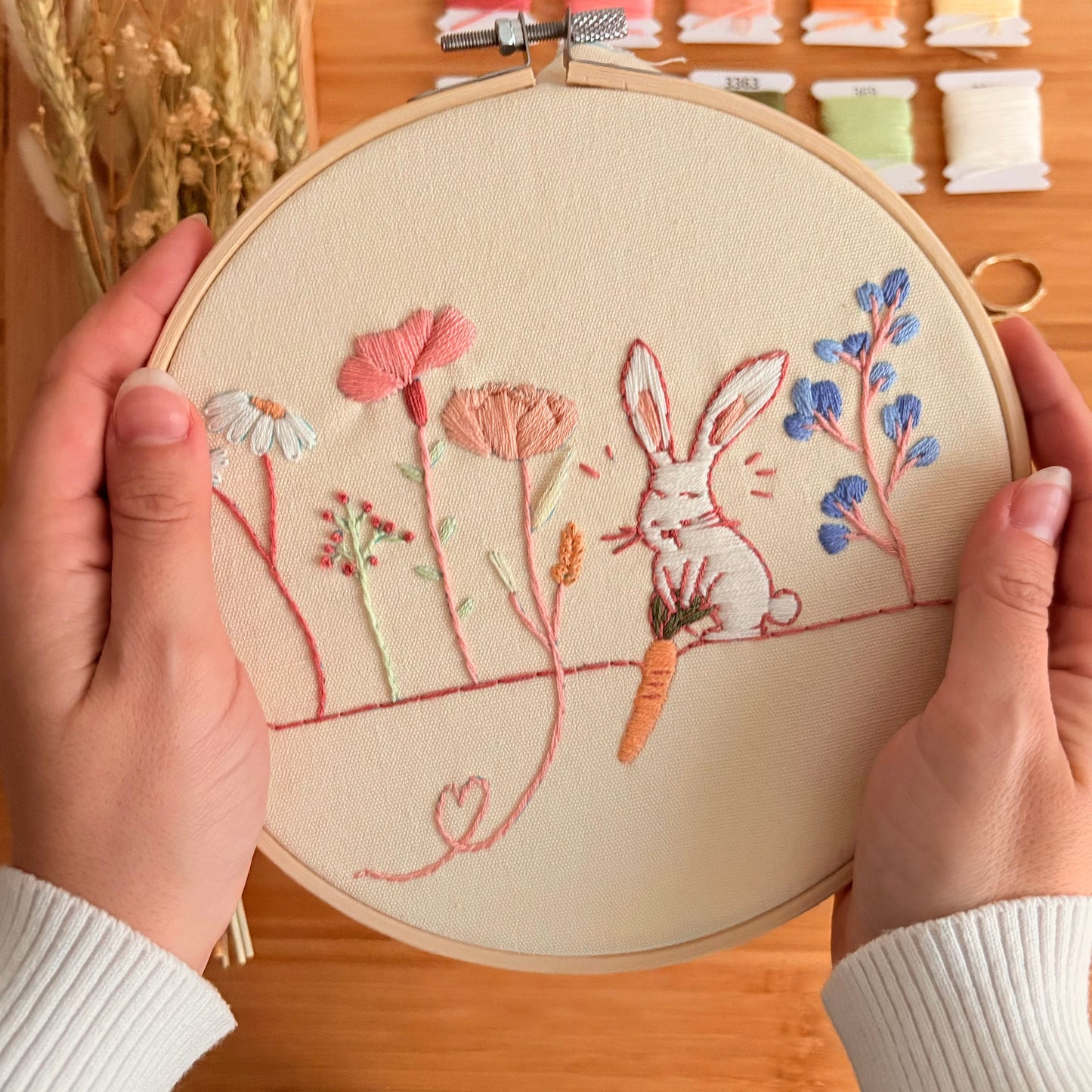 Coco the Rabbit - Embroidery Kit
