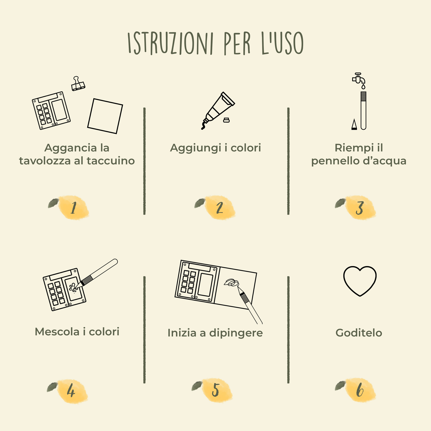 Mini Kit Acquerelli Elora