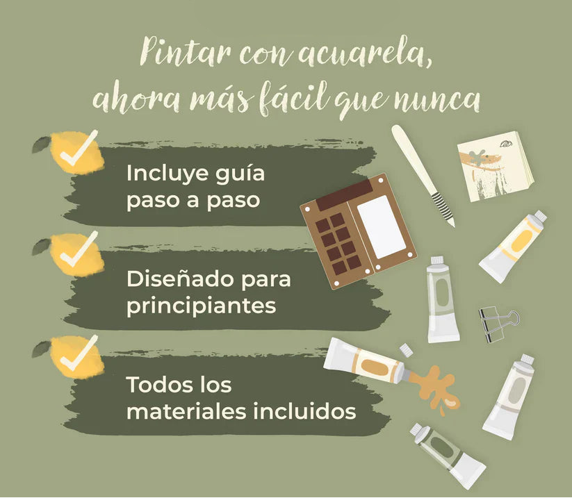 Benovo's™ Set de Mini-Acuarelas