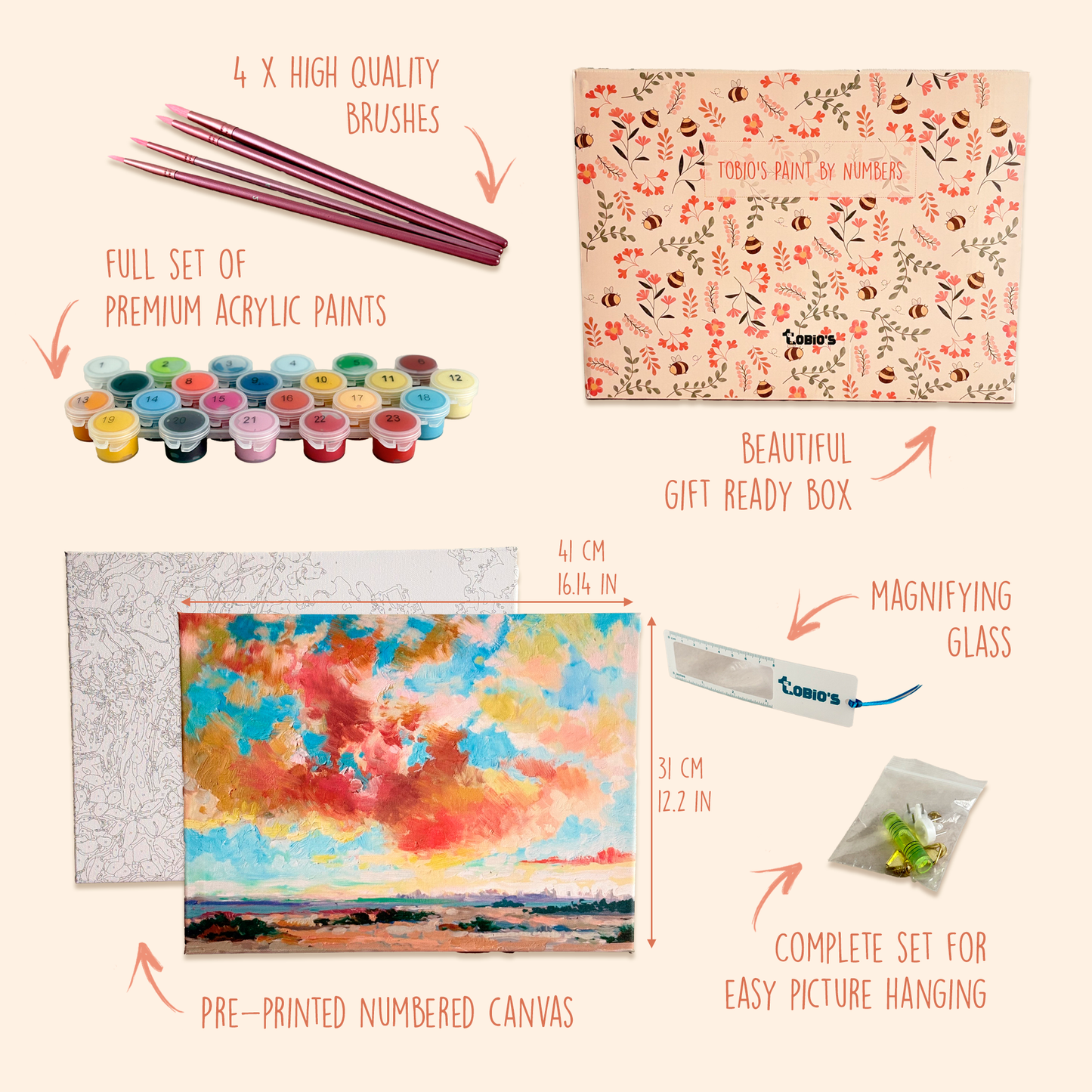 Open Sky - Paint By Numbers Kit