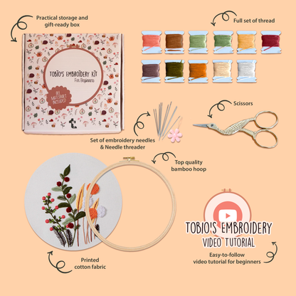 Field of Joy - Embroidery Kit
